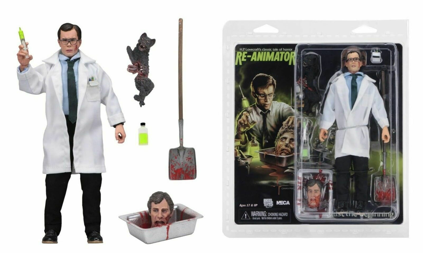 Re-Animator Herbert West 8" Clothed Action Figure NECA