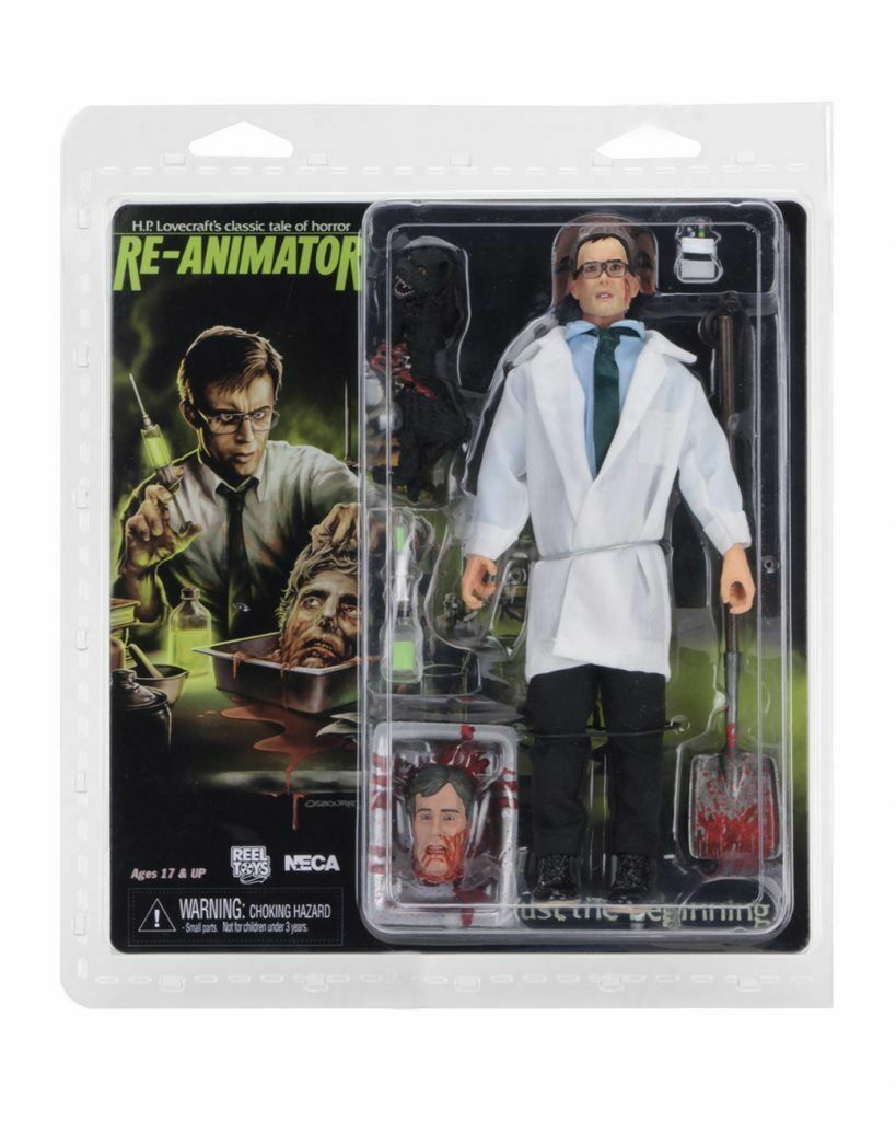 Re-Animator Herbert West 8" Clothed Action Figure NECA