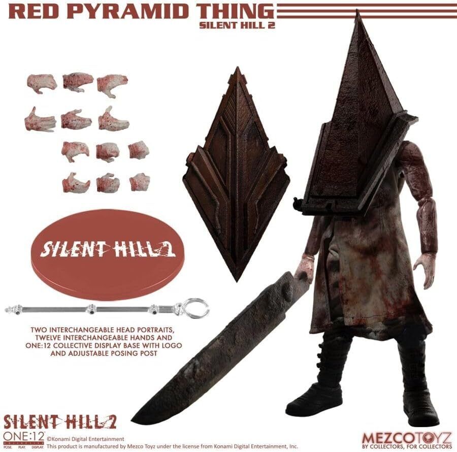 Silent Hill 2 Red Pyramid Thing One:12 Collective Edition Action Figure Mezco