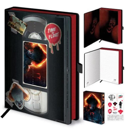 IT Chapter 2 Journal Notebook A5 (Dead Lights VHS Design) Notepads A5 and Note Book in Presentation Gift Box