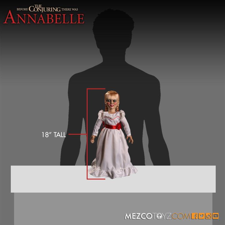 Mezco The Conjuring Annabelle 18 Inch Prop Replica Doll