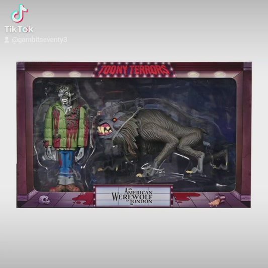 NECA Toony Terrors – An American Werewolf in London, Jack & Kessler Wolf 6″ Figures 2 Pack