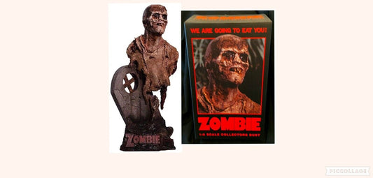 Trick or Treat FULCI'S ZOMBIE - WORM EYED ZOMBIE 9" BUST (1/6 scale)