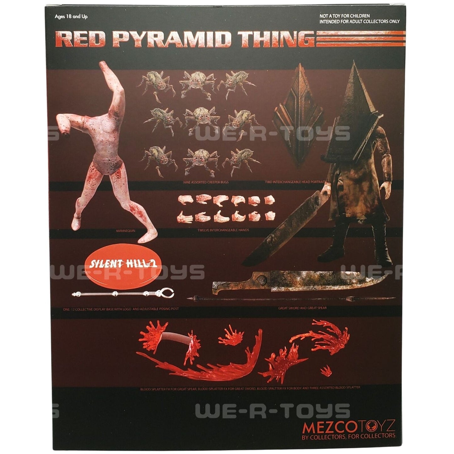 Silent Hill 2 Red Pyramid Thing One:12 Collective Edition Action Figure Mezco